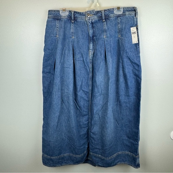 Anthropologie Pilcro Madi Denim Skirt Size 12 NWT - Picture 2 of 7